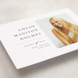 "Divided" - Graduation Announcements in Snow by Meggy Masters - Detail