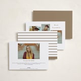"Compass" - Graduation Announcements in Sparrow by Alexandra Cohn - Back of Card Options