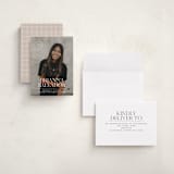 "Modern Crest" - Graduation Announcements in Clouds by Owl and Toad - Assembled