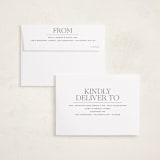 "Modern Crest" - Graduation Announcements in Clouds by Owl and Toad - FREE Recipient Addressing