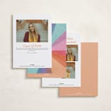 "candy rainbow" - Graduation Announcements in Petal by Carrie Moradi - Back of Card Options