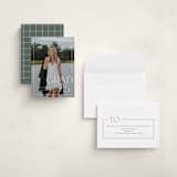 "Broken Border" - Graduation Announcements in Snow by Lauren Chism - Assembled
