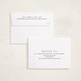 "Simply" - Graduation Announcements in Chocolate by Lisa Assenmacher - FREE Recipient Addressing