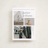 "Margins" - Graduation Announcements in Onyx by Pixel and Hank - Front
