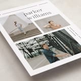"Margins" - Graduation Announcements in Onyx by Pixel and Hank - Detail