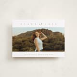 "Bright Horizon" - Graduation Announcements in Fawn by AK Graphics - Front