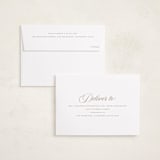 "Modern Curves" - Graduation Announcements in Almond by Morgan Kendall - FREE Recipient Addressing