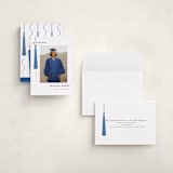 "Tassled" - Graduation Announcements in Cobalt by Ashlee Townsend - Assembled