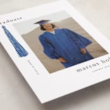 "Tassled" - Graduation Announcements in Cobalt by Ashlee Townsend - Detail