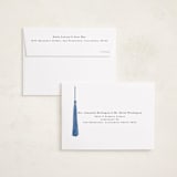 "Tassled" - Graduation Announcements in Cobalt by Ashlee Townsend - FREE Recipient Addressing
