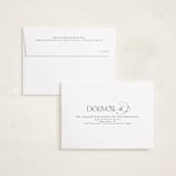 "Class" - Graduation Announcements in Charcoal by Nicole Walsh - FREE Recipient Addressing