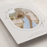 "Etna" - Graduation Announcements in Latte by Blustery August - Detail