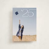 "Corner Year" - Graduation Announcements in Snow by Jackie Crawford - Front