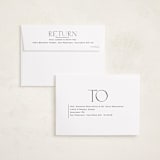 "Corner Year" - Graduation Announcements in Snow by Jackie Crawford - FREE Recipient Addressing