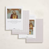 "mustacciuoli" - Graduation Announcements in Crystal by chocomocacino - Back of Card Options