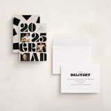 "Vintage Bold" - Graduation Announcements in Cream by Baumbirdy - Assembled