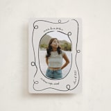 "swirl" - Graduation Announcements in Ash by Kelly Watkins - Front