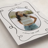 "swirl" - Graduation Announcements in Ash by Kelly Watkins - Detail