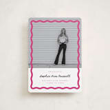"wavy border" - Graduation Announcements in Bubblegum by Emily Sabol Goss - Front