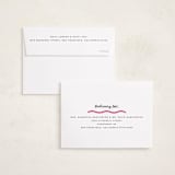 "wavy border" - Graduation Announcements in Bubblegum by Emily Sabol Goss - FREE Recipient Addressing