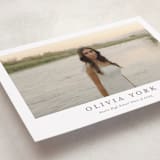 "archive" - Graduation Announcements in Snow by Sarah Curry - Detail
