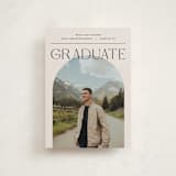 "Vision" - Graduation Announcements in Ivory by Pixel and Hank - Front