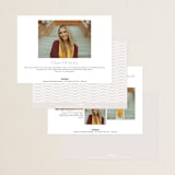 "mustacciuoli" - Graduation Announcements in Crystal by chocomocacino - Back of Card Options