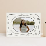 "swirl" - Graduation Announcements in Ash by Kelly Watkins - Front