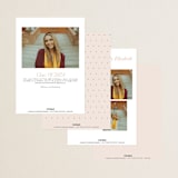 "simplicty" - Graduation Announcements in Champagne by Lori Wemple - Back of Card Options