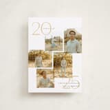 "chic five" - Graduation Announcements in Marigold by Carolyn Nicks - Front