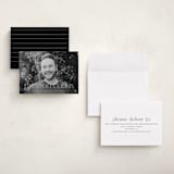 "Understated" - Graduation Announcements in Salt by Ekko Studio - Assembled