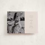"simplicty" - Graduation Announcements in Champagne by Lori Wemple - Front