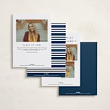 "Upward" - Graduation Announcements in Alabaster by Erica Krystek - Back of Card Options