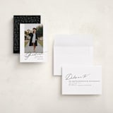"Minimal Script" - Graduation Announcements in Obsidian by Kamala Nahas - Assembled