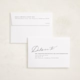 "Minimal Script" - Graduation Announcements in Obsidian by Kamala Nahas - FREE Recipient Addressing