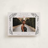 "Celebratory Frame" - Graduation Announcements in Linen by Ana de Sousa - Front