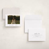 "r e f l e c t i o n" - Graduation Announcements in Charcoal by Sara Hicks Malone - Assembled