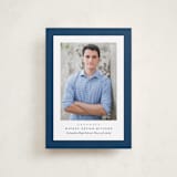 "Linen frame" - Graduation Announcements in Jeans by Lea Delaveris - Front