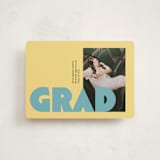"Bold Baddie" - Graduation Announcements in Legal Pad by Claire - Front