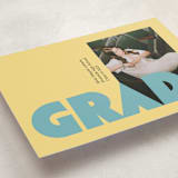 "Bold Baddie" - Graduation Announcements in Legal Pad by Claire - Detail