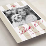 "Bexley" - Graduation Announcements in Parchment by Susan Zinader - Detail