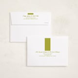 "Classic Pop" - Graduation Announcements in Citron by Cleghorn Creative - FREE Recipient Addressing