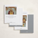 "Focus" - Graduation Announcements in Cloud by Meggy Masters - Back of Card Options