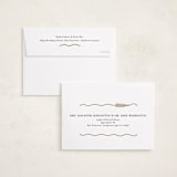 "Tassel Scallop" - Graduation Announcements in Snow by Susan Zinader - FREE Recipient Addressing