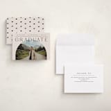 "Vision" - Graduation Announcements in Ivory by Pixel and Hank - Assembled