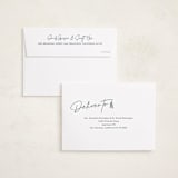 "Tassled T" - Graduation Announcements in Snow by Lauren Chism - FREE Recipient Addressing