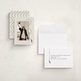 "Celebra" - Graduation Announcements in Nero by Pati Cascino - Assembled