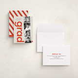 "Film Strip" - Graduation Announcements in Tomato by Morgan Kendall - Assembled