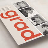 "Film Strip" - Graduation Announcements in Tomato by Morgan Kendall - Detail