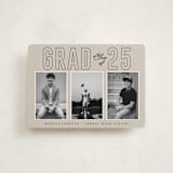"High Score" - Graduation Announcements in Vanilla by Sherley Ferreira - Front